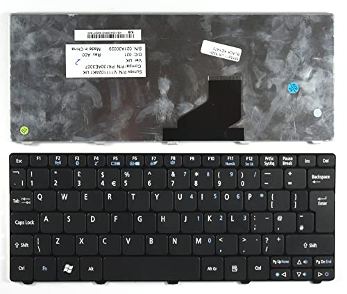 Clavier portable Acer Aspire One 521 réparation touche bloquée Power4Laptops noir