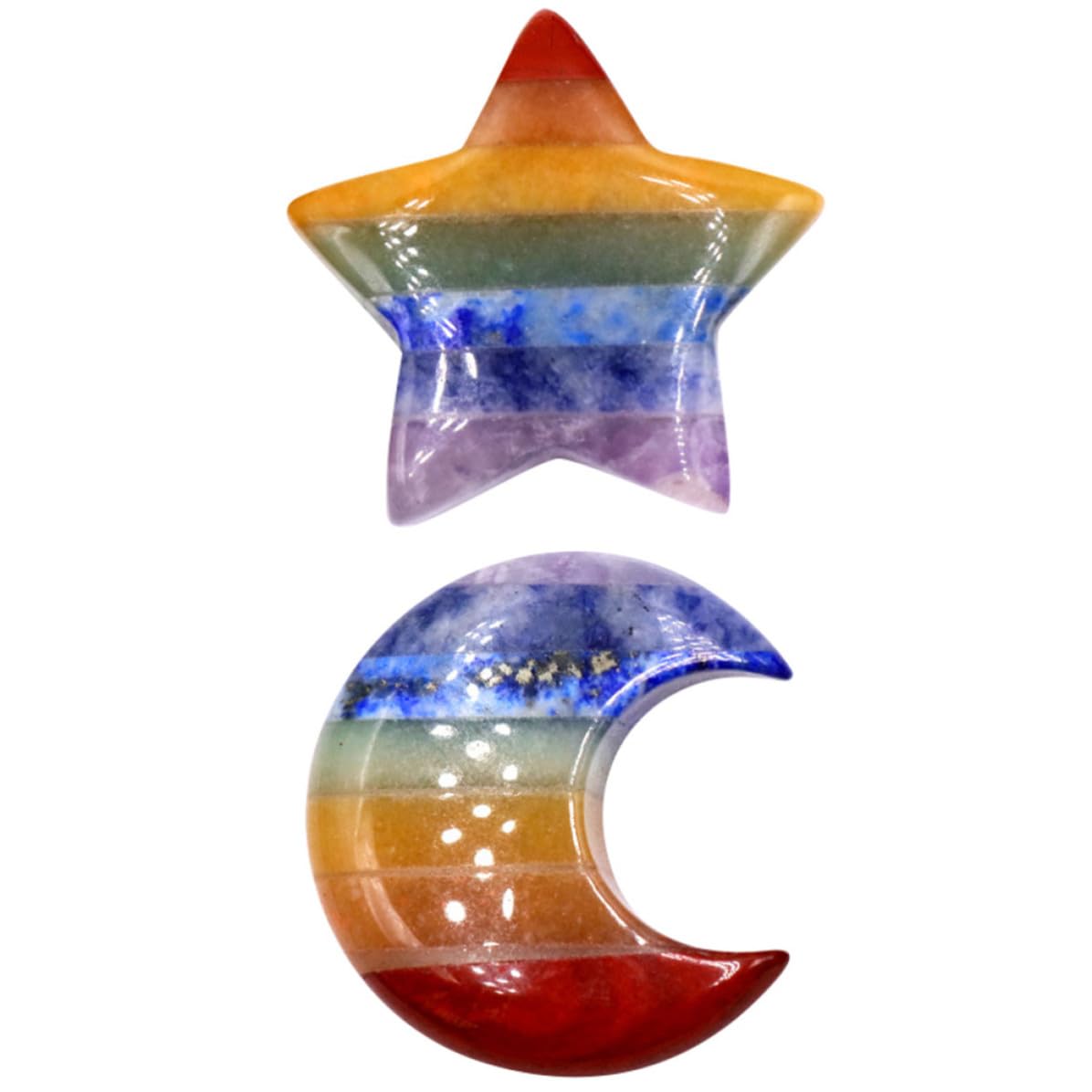 Piedras lisas y delicadas para sustituir adornos plásticos y frágiles en el hogar