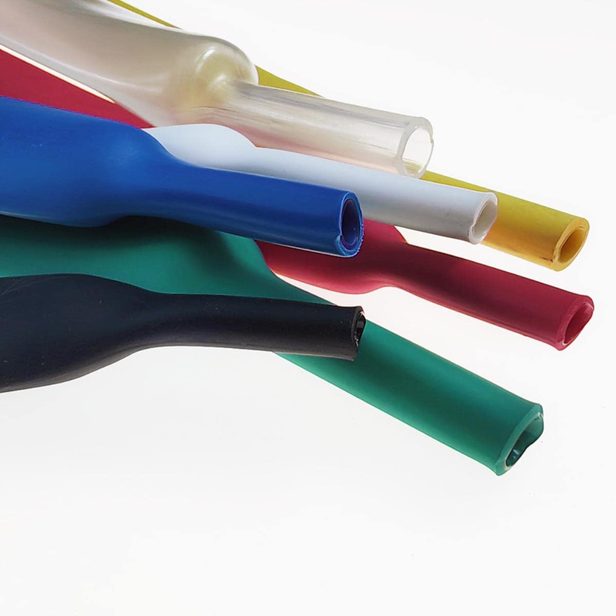 1-20M/lotti 3:1 Tubo Termorestringente Con Colla Tubo A Doppia Parete Diametro 1.6/2.4/3.2/4.8/6.4//9.5/12.7mm Manicotto Foderato Adesivo Wrap-15.4mm,5M