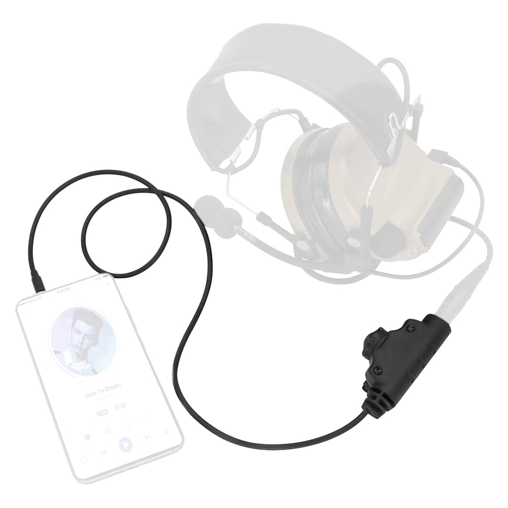 Amazon.com: HEARFALCOM Tactical Headset Adapter U94 V2 PTT