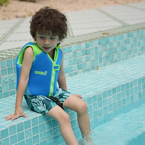 Image of Toddler Swim Vest, Neoprene Trainer with Adjustable Straps and Crotch Strap