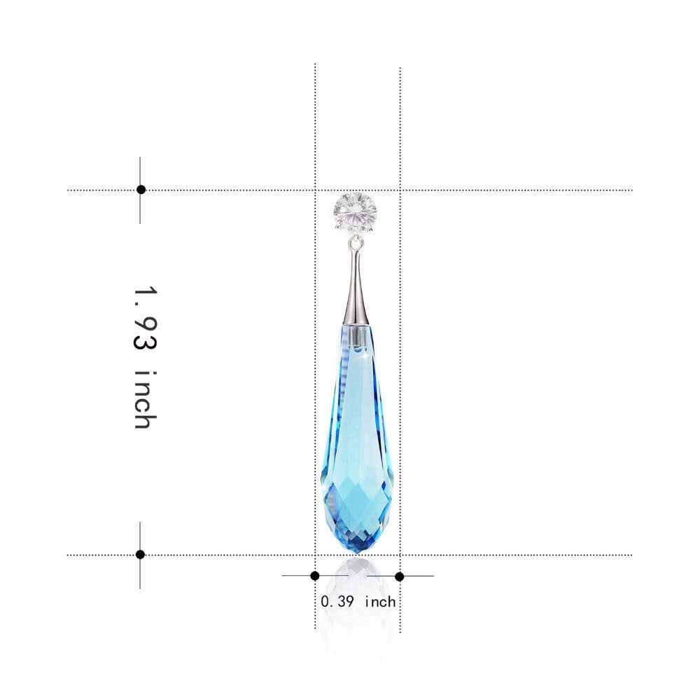 dalla Collana per Le Donne Gioielli con Goccia d'Acqua a Forma di Ciondolo Regalo 45 cm