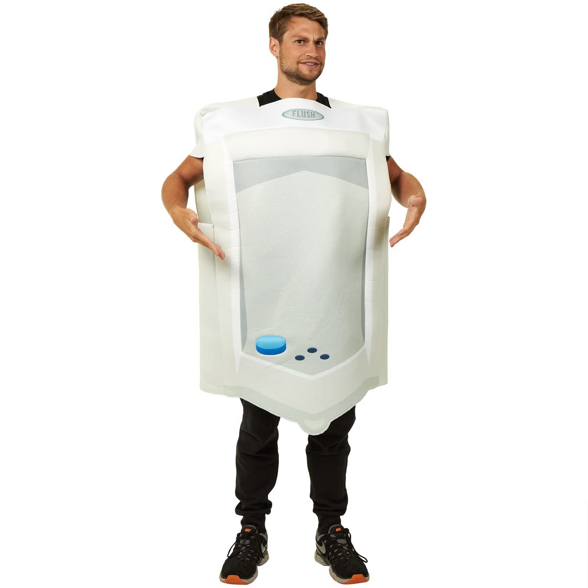 BBGDeluxe One Size Fits Most Unisex Adult Urinal Toilet Costume - Great for Parties!