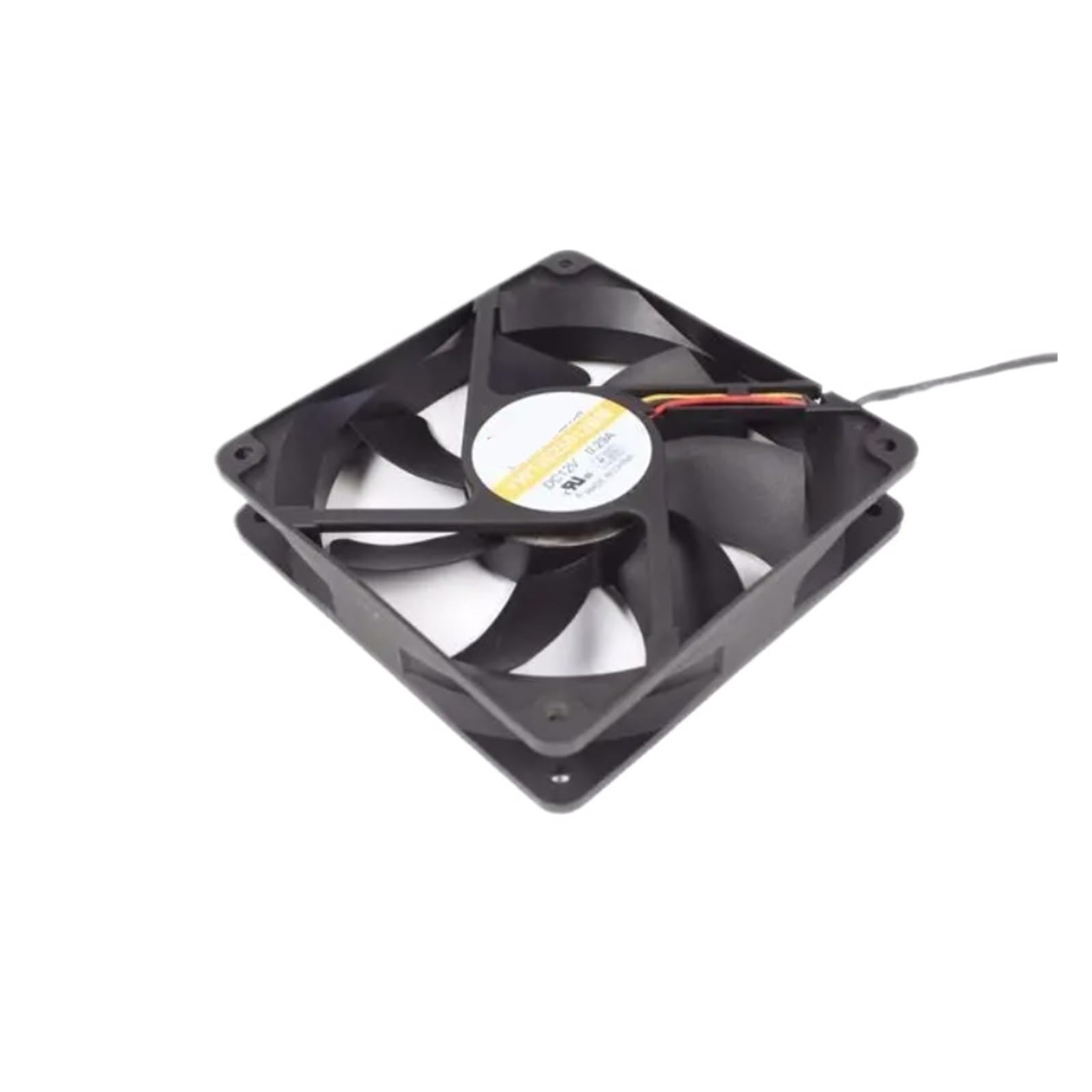 UITGVDQAT YW12025012BM DC 12V 0.29A 120x120x25mm 3-Wire Server Cooling Fan