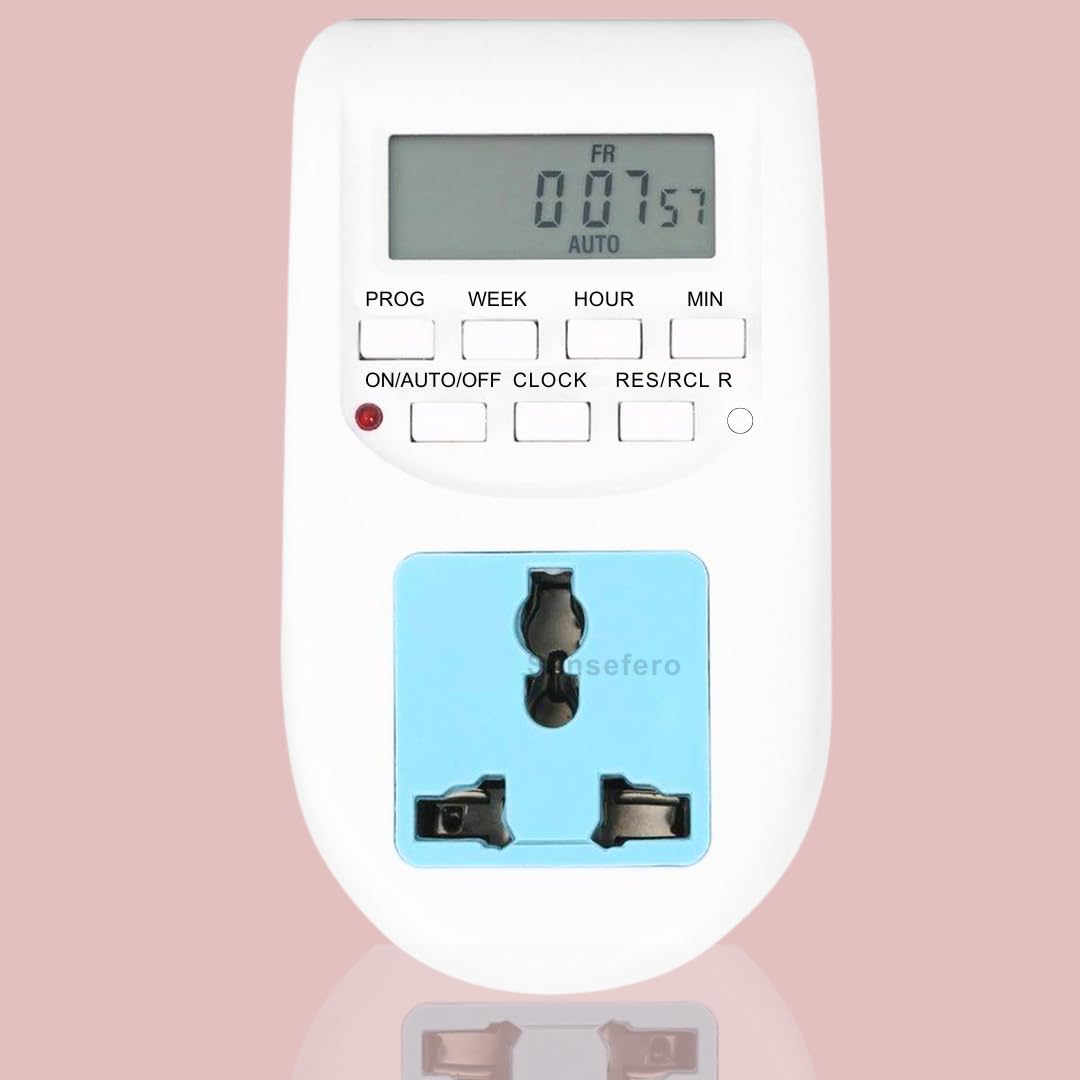 Premier Plants Auto Programmable Digital Timer Switch for Aquarium Light, Co2, Home On/Off Automatic Energy Saving Socket (Digital AL-06)-image-42