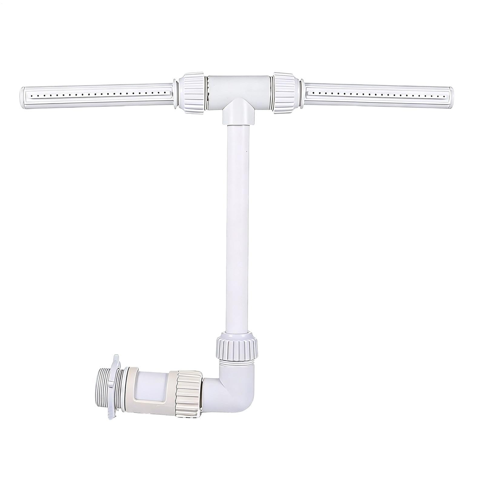 Aspersor para piscina y cascada para pileta enterrada con doble pulverización