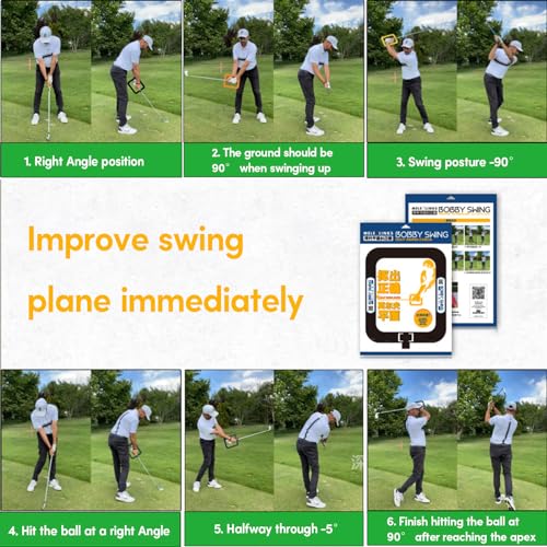 Correcteur de swing de golf pour corriger le slice au practice - 2