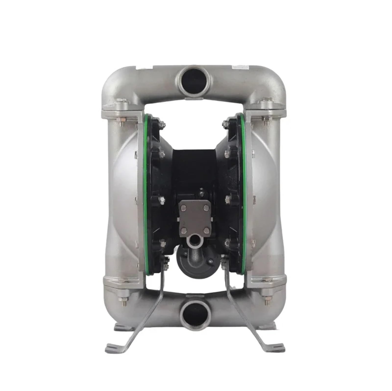 CUDTAPI Stainless Steel Industrial Pneumatic Double Diaphragm Pump, Water Air-Operated Pumps