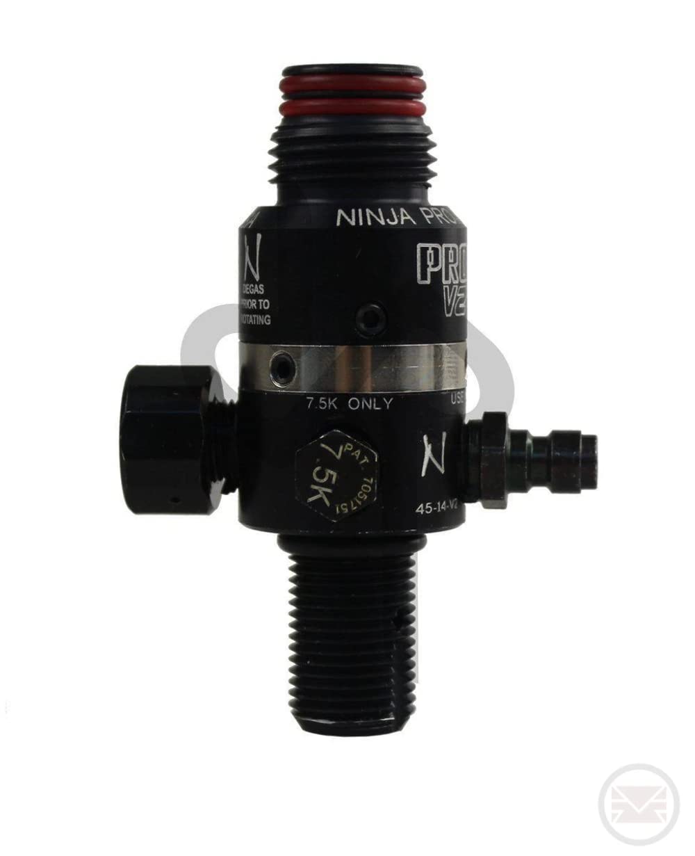 Régulateur Paintball Ninja Pro V3 SHP – 3000psi / Sortie 1050psi – Acier Inox – USA