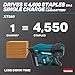 Makita XTS02Z 18V LXT® Lithium-Ion Brushless Cordless 1/4” Narrow Crown Stapler, 18 Ga., Tool Only