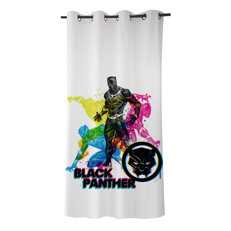 ZORLU Rideau Disney Marvel Black Panther - 140x250 cm
