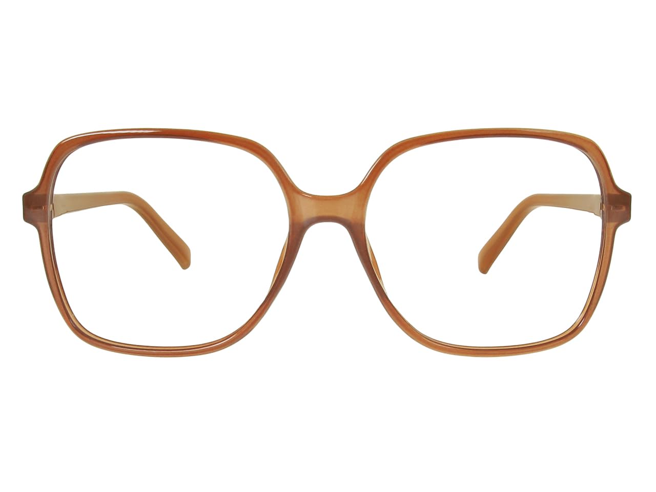 Goodlookers Reading Glasses 'Smith' Brown (+3.50)