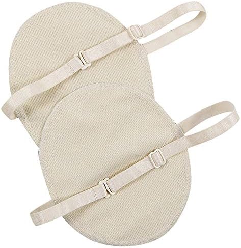 Timagebreze 1 Pair Underarm Sweat Shield Pad Washable Armpit Sweat Absorbing Guards Shoulder Strap Reusable Underarm Sweat Pad Summer Sweat Apparel Pad for Women