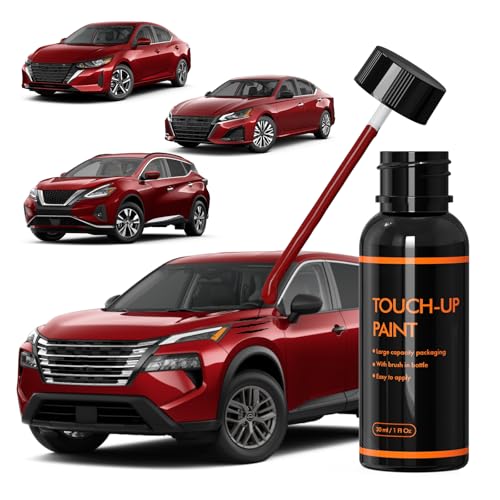 XTryfun NBL Scarlet Ember Touch Up Paint for Nissan, DIY