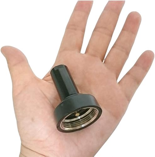 Miniatura 6 de UngSung NMO a perno de antena de 38 pulgadas x 24 roscas hecho por adaptador de montaje de antena de cobre para antena de radio bidireccional Cell