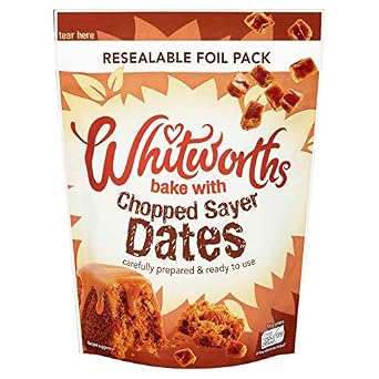 Whitworths Chopped Dates - 250g 0.55 lbs