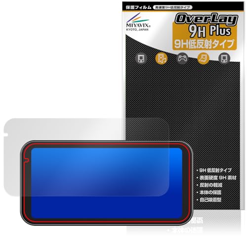 ミヤビックス Changer バイク用 6.25インチ ドライブレコーダー MT2 / MT2-PND 対応 保護 フィルム 高硬度 9H 低反射 PET製 強化ガラス同等の硬度 日本製