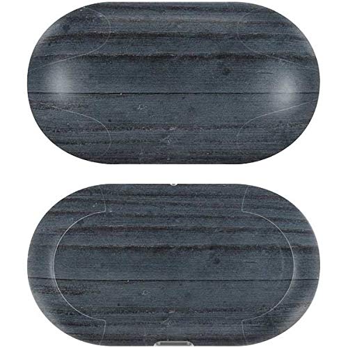 Skinit Decal Audio Skin Compatible with Samsung Galaxy Buds+ - Officially Licensed Originally Designed Charcoal Wood Design