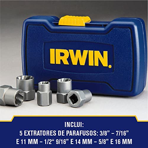 Irwin Bolt Extractor Set, 5-Piece (394001) #TOP1