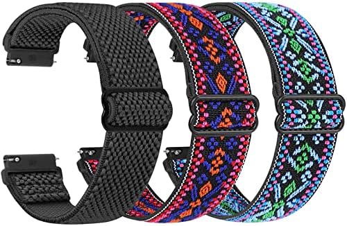 Issinlky 18mm Nylon Gevlochten Band Compatibel met Venu 2S/Venu 3S/Vivomove 3S/Vivoactive 4S/Forerunner 255s/265s, Elastische Ronde gesp Band voor Watch GT5 41mm/GT4 41mm Issinlky 18mm Nylon Gevlochten Band Compatibel met Venu 2S/Venu 3S/Vivomove 3S/Vivoactive 4S/Forerunner 255s/265s, Elastische Ronde gesp Band voor Watch GT5 41mm/GT4 41mm