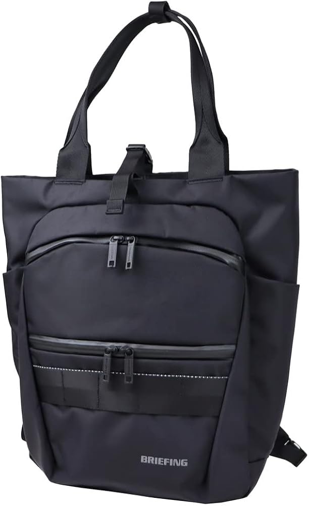 色移り有り ブリーフィング TOTE BAG MFC 2WAY PACK メンズ ブラック