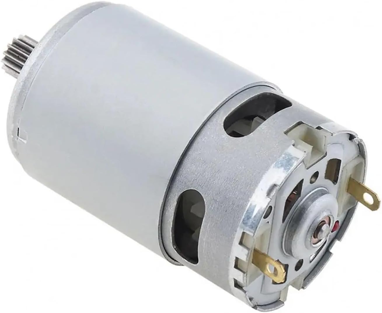 550 DC Motor 8.2mm 14 Teeth Gear 10.8-25V 25000RPM Chainsaw Micro Motor(25V)
