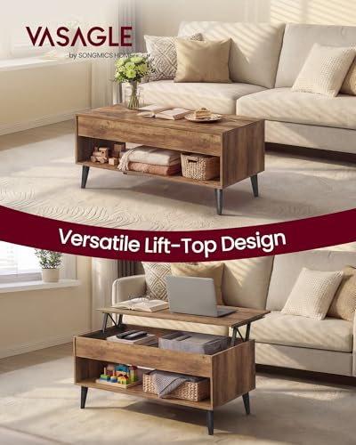 VASAGLE Lift Top Coffee Table