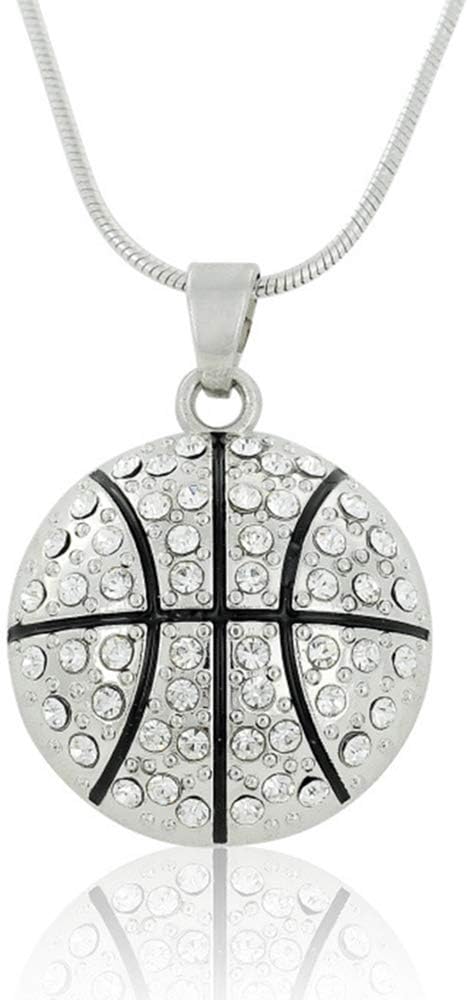 BANCHELLE Basketball Pendant Necklaces, Sports Fan Necklaces Pendants