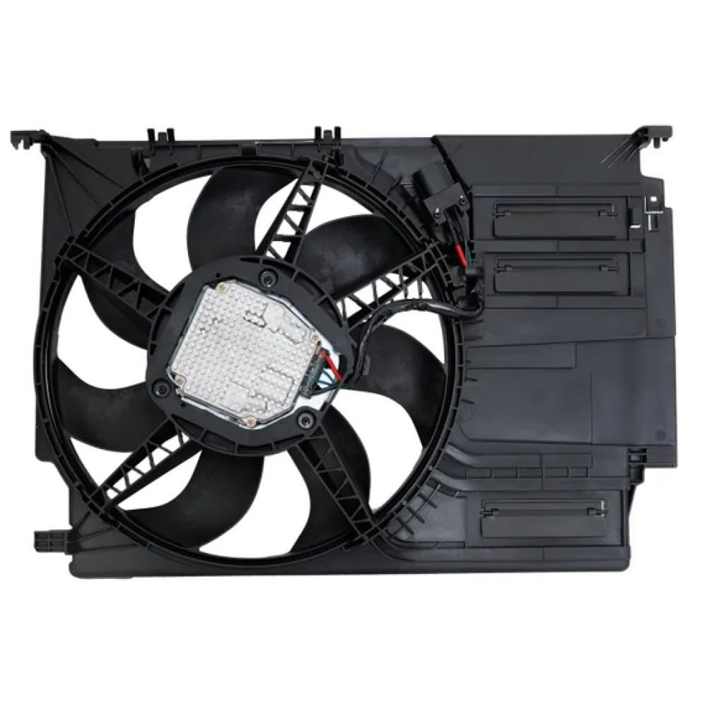 for BMW X1 2016 2017 2018 2019 Radiator Fan Assembly | Single Fan | Hard Top | Hatchback | 2.0L Turbo Engine | Base/S/John Cooper Works | Convertible