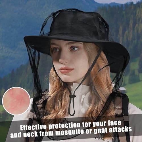 Image of Sun Hats for Men Women Boonie Hat UPF 50+ Bucket Hat Wide Brim UV Protection Fishing Hiking Safari Outdoor Hats