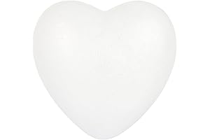 Gadpiparty Pack of Styrofoam Heart-Shaped Polystyrene Foam