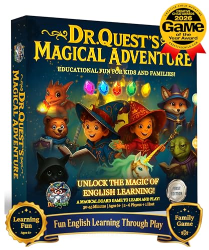 Dr. Quest's Magical Adventure juego educativo 6-9 años miniatura 1