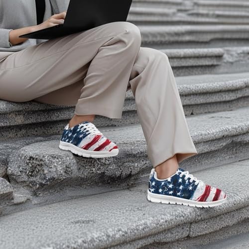 Coloranimal Sapatilhas de presente de primavera verão para mulheres e homens, tênis de corrida e cam