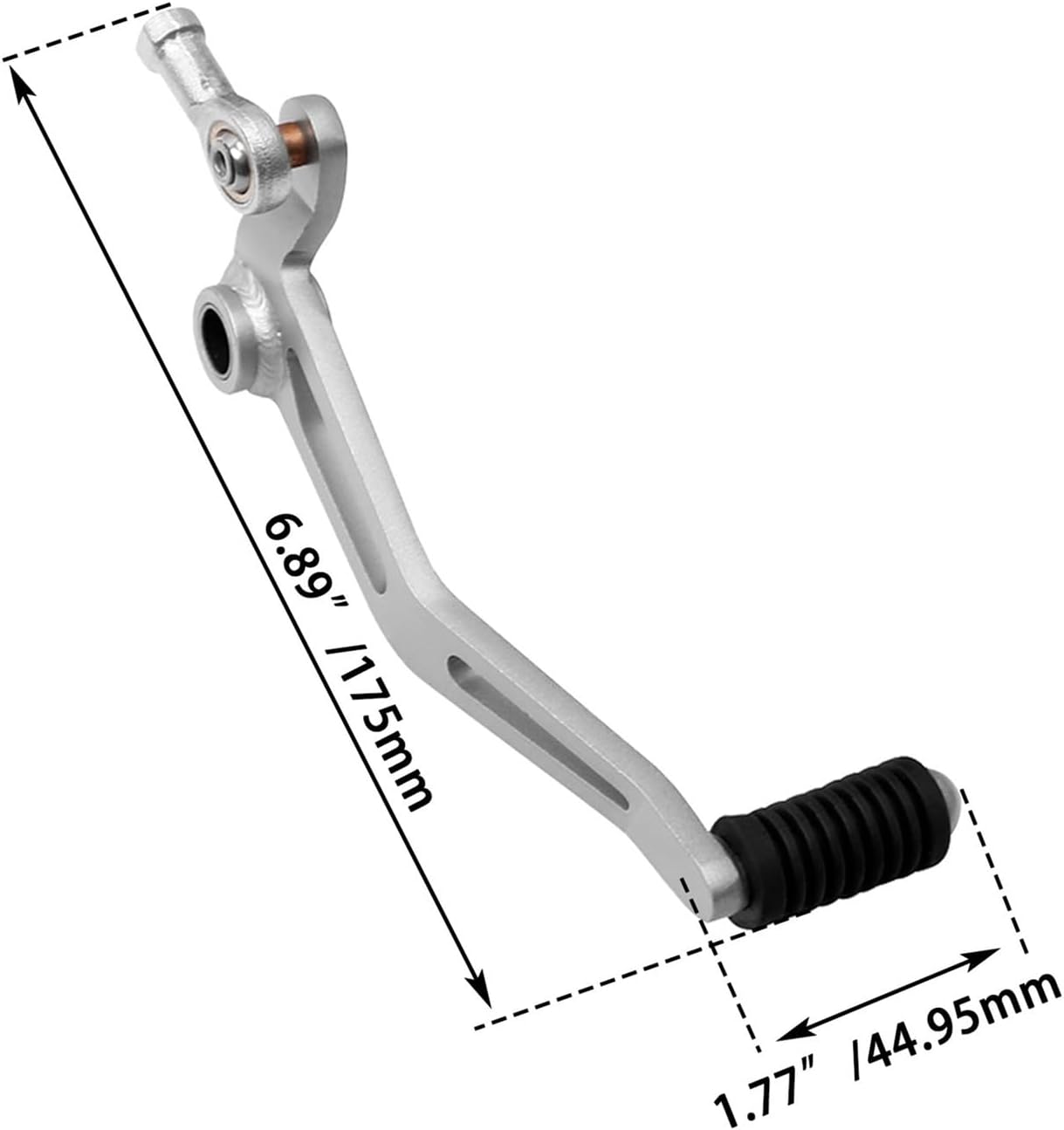 Brake Lever Gear Shift Lever Pedal Fit For Kawasaki Ninja 400 2018-2023 Z400 2019-2023 Ninja 500 2024 Z500 2024 Steel(Style C)