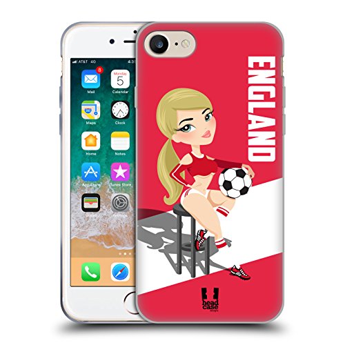 Coque iPhone 7/8/SE football Angleterre pour garder votre smartphone protégé au stade