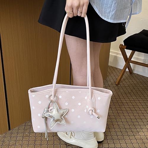 Sac à main élégant en cuir synthétique avec finitions étoile