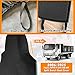 Kistrba Truck Seat Cover Compatible with 2006-2024 2025 Isuzu NPR Front 40/60 Split Bench Seat Cover