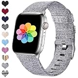 Múltiples opciones: con una amplia variedad de correas de reloj de colores populares para personalizar tu iWatch y adaptarse a tu estado de ánimo, vestir en la vida diaria, vestir tu iWatch y resaltar tu gusto único