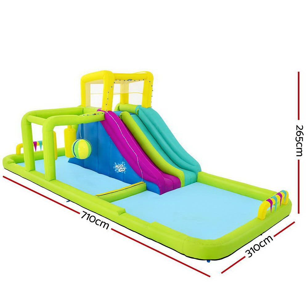 Bestway Mega Parco Acquatico H2OGO! Splash Course, 53387-4, Anni 5+