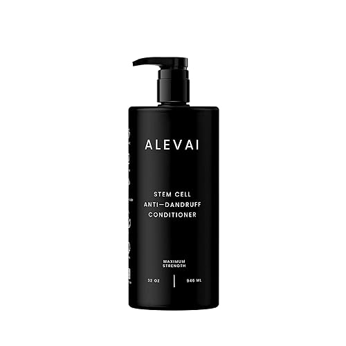 Alevai Champú anticaspa con células madre Tratamiento para picazón del cuero cabelludo Seguro para el color y el cabello tratado químicamente 2