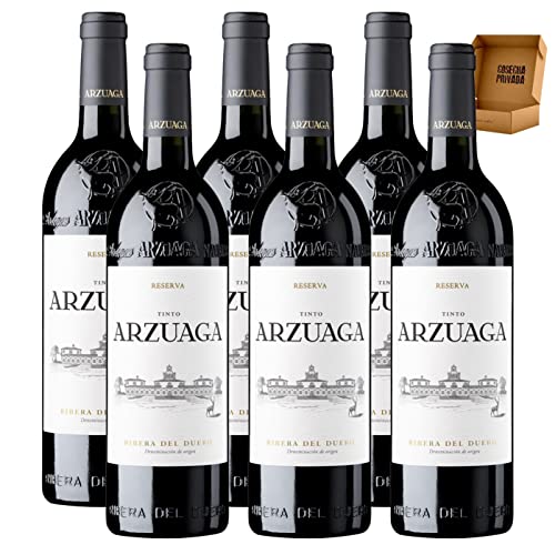 Arzuaga: Vino Tinto Ribera del Duero – Envío Gratis 24h (6 Botellas Reserva) Arzuaga: Vino Tinto Ribera del Duero – Envío Gratis 24h (6 Botellas Reserva)