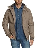 Capucha Chaqueta con capucha para hombre ^ Bolsillo en el pecho con cremallera, bolsillos laterales, 1 bolsillo interior ^ asimétrica costuras ornamentales y logotipo detalles de ^ Puños de acanalados en mangas y dobladillo ^ Cremallera completa.