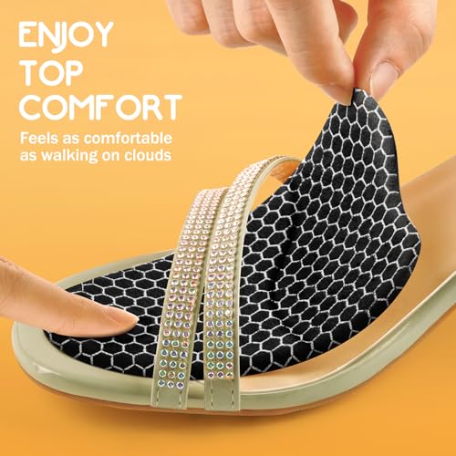 Image of ZAIWOO Metatarsal Pads for Women | Ball of Foot Cushions & High Heel Comfort Pads (1-Pair), Non-Slip Gel Inserts - Pocket-Size Trial Kit