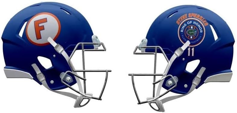 Riddell Florida Gators Steve Spurrier Ring of Honor Revolution Speed Mini Football Helmet