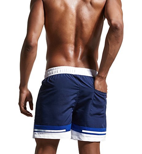 Lecoon Costume da Bagno Uomo Vita Bassa Regolabile...