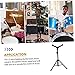 YARNOW 1set Sturdy Alloy Drum Storage Shelf Snare Drum Rack for Beginner Drummers