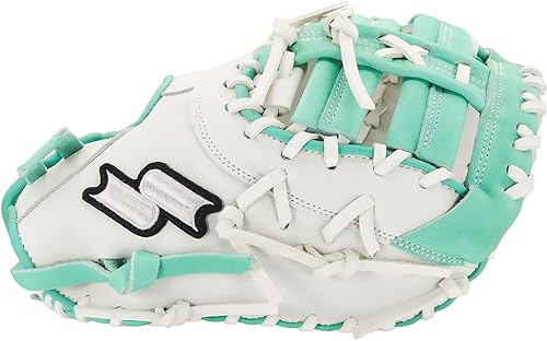 Miniatura 6 de SSK FP5 Fastpitch Softball First Base Mitt 12.5"  13" mano derecha e izquierda guante de sóftbol de cuero completo premium