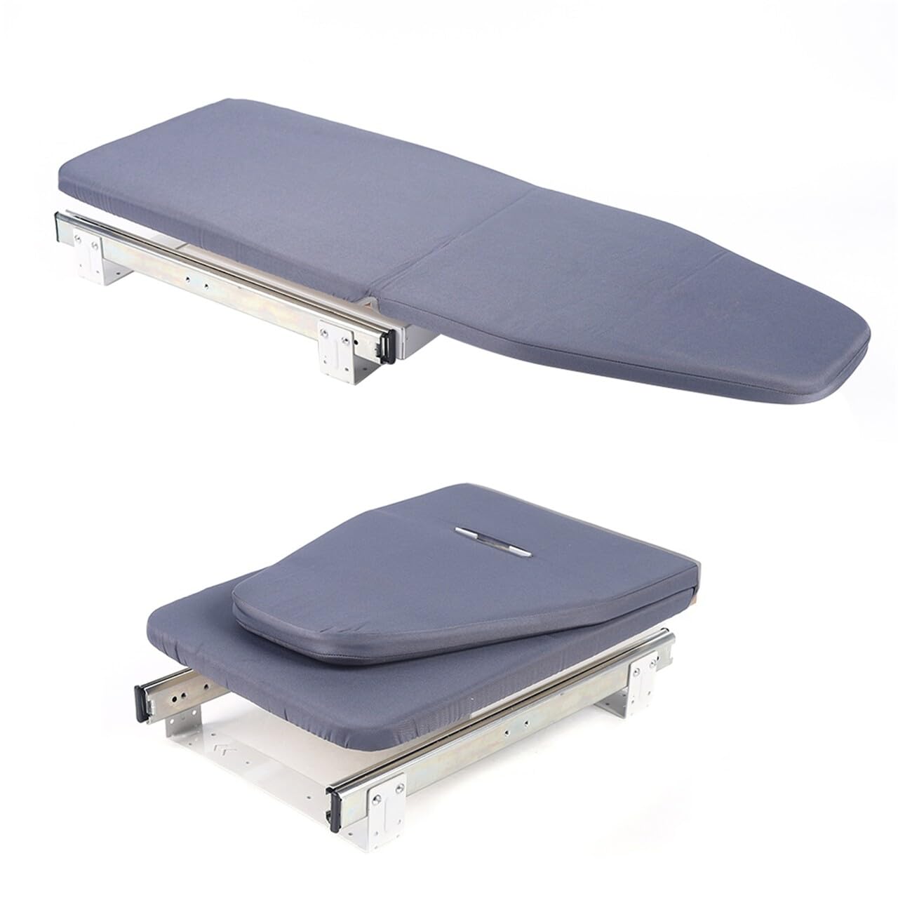 Extendable Cupboard Cabinet Foldable Gel Board Foldable Wall Mounted Ironing Board Cabinet Furniture Ironing Table Drawer with Heat Resistant Cover Space Saving Storage