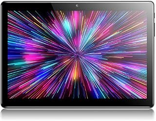 Padgene 10 Inch Google Android Tablet, Android 10.0 Phablet Tablet Quad Core Pad Tab with Dual Camera, 1GB Ram 16GB Rom, Wifi, Bluetooth, Dual Sim Card Slot,6000mAh Battery