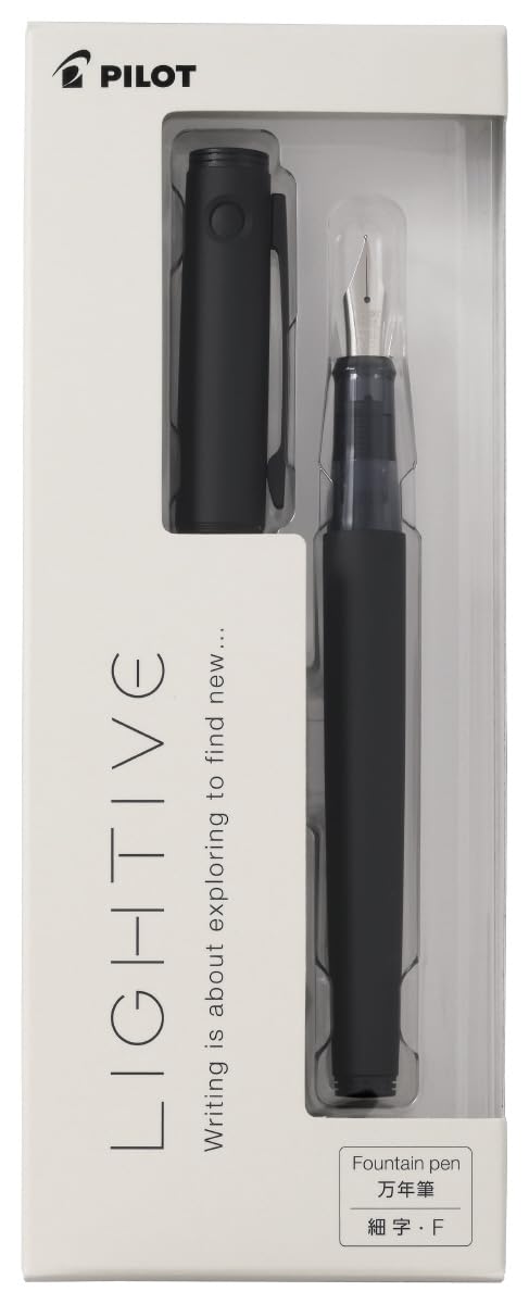 Pilot PFLT1MBF PILOT Writive Fountain Pen, Fine Point, Matte Black : Electronics